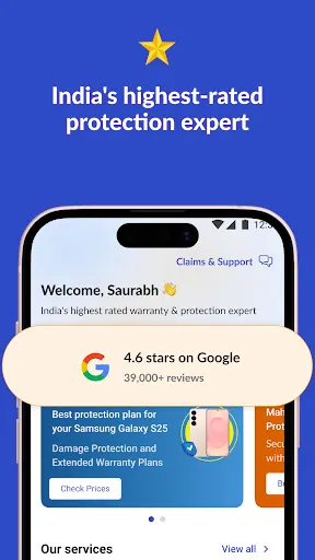 Скриншот 1 — OneAssist: Protection+Warranty