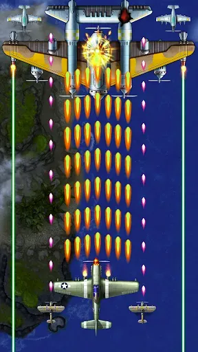 Скриншот 1 — 1941 AirAttack: Airplane Games