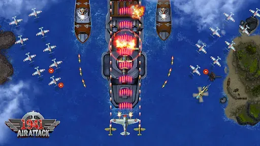 Скриншот 8 — 1941 AirAttack: Airplane Games