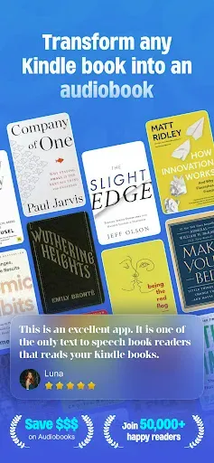 Скриншот 1 — AudioBooks Unlimited to Kindle