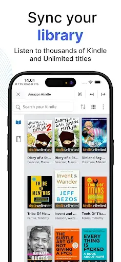 Скриншот 8 — AudioBooks Unlimited to Kindle