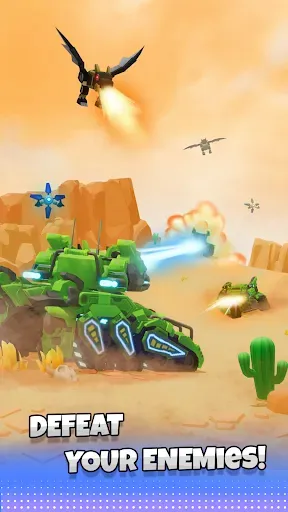 Скриншот 3 — Idle Merger: Tank Battle