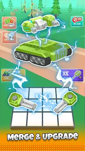 Скриншот 8 — Idle Merger: Tank Battle