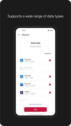 Скриншот 6 — Clone Phone - OnePlus app