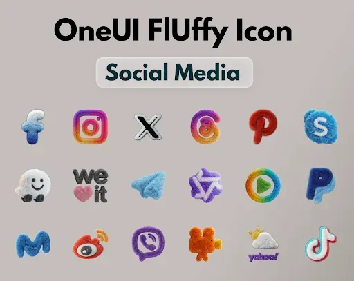 Скриншот 3 — OneUI Fluffy Icons