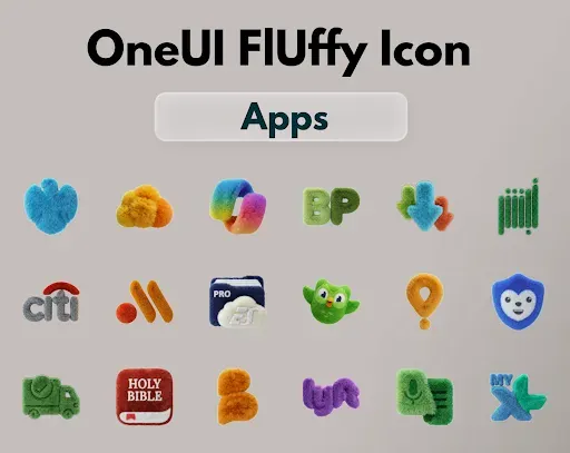 Скриншот 5 — OneUI Fluffy Icons