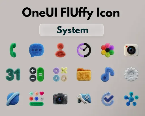 Скриншот 7 — OneUI Fluffy Icons