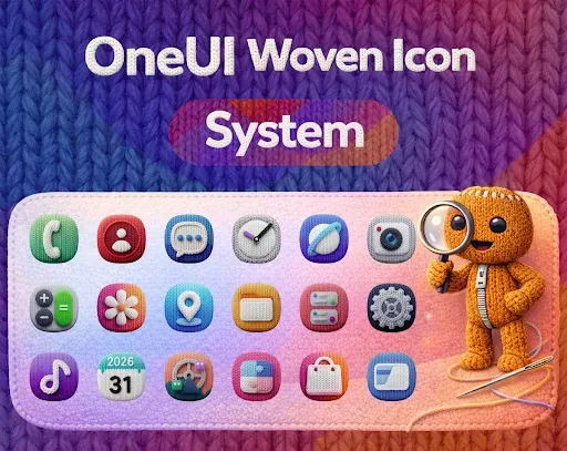 Скриншот 1 — OneUI Woven Icon pack