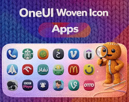 Скриншот 4 — OneUI Woven Icon pack