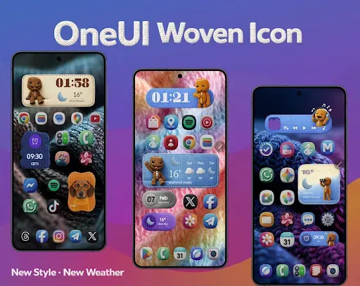 Скриншот 6 — OneUI Woven Icon pack