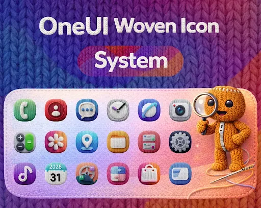 Скриншот 7 — OneUI Woven Icon pack