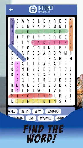 Скриншот 1 — Word Search – Word Games