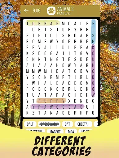 Скриншот 8 — Word Search – Word Games