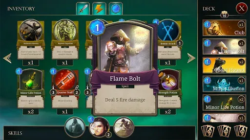 Скриншот 2 — Spellsword Cards: Demontide