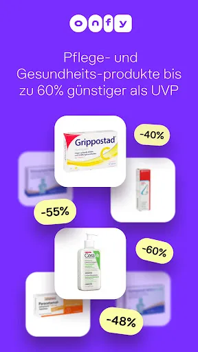 Скриншот 1 — Onfy: Apothekenmarktplatz