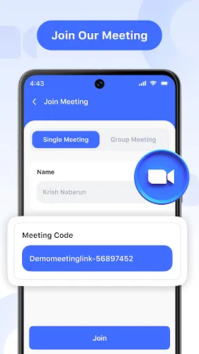 Скриншот 4 — Video Meeting