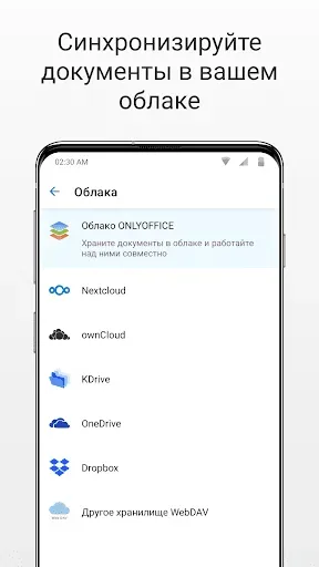 Скриншот 2 — ONLYOFFICE Документы