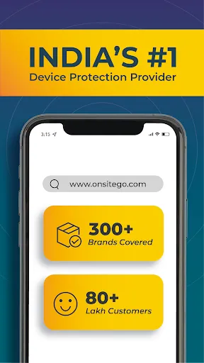 Скриншот 1 — Onsitego - Repair & Service