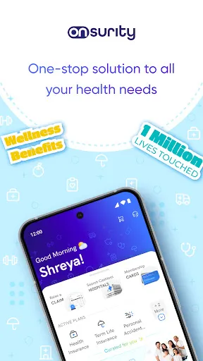 Скриншот 1 — Onsurity – Employee Healthcare