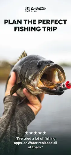 Скриншот 1 — onWater Fish - Fishing Spots