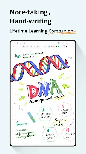 Скриншот 1 — StarNote: Handwriting & PDF