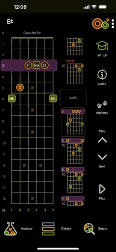Скриншот 2 — Oolimo Guitar Chords