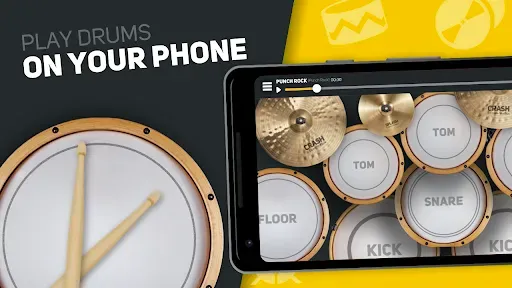 Скриншот 1 — SUPER DRUM - Play Drum!