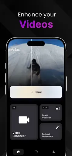 Скриншот 2 — Velox – AI Video Enhancer