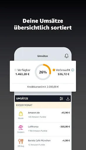 Скриншот 3 — Amazon Visa