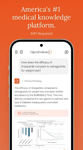 Скриншот 1 — OpenEvidence