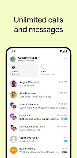 Скриншот 3 — Quo (formerly OpenPhone)