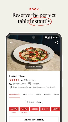 Скриншот 3 — OpenTable