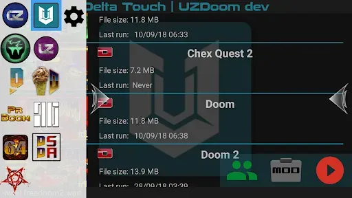 Скриншот 1 — Delta Touch [10 x Doom engine]