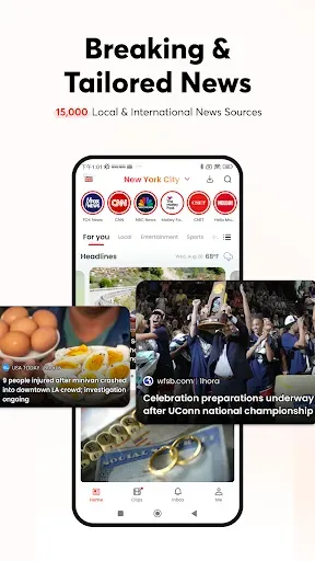 Скриншот 2 — Local News: Headlines & Alerts