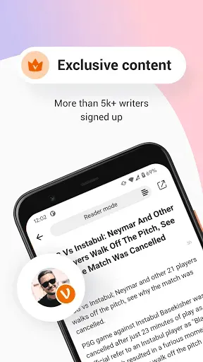 Скриншот 4 — Opera News Lite - Less Data