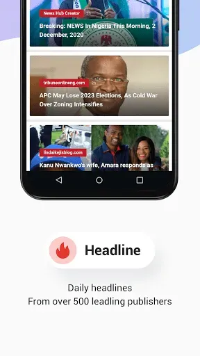 Скриншот 5 — Opera News Lite - Less Data