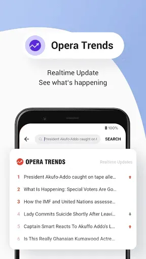 Скриншот 6 — Opera News Lite - Less Data