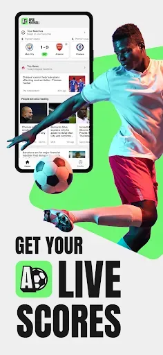 Скриншот 1 — Apex Football: текущий счет