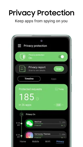 Скриншот 1 — Samsung Max VPN & Data Saver