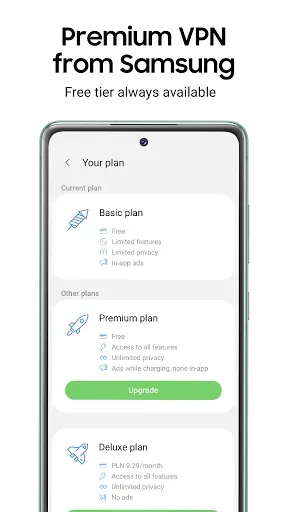 Скриншот 2 — Samsung Max VPN & Data Saver
