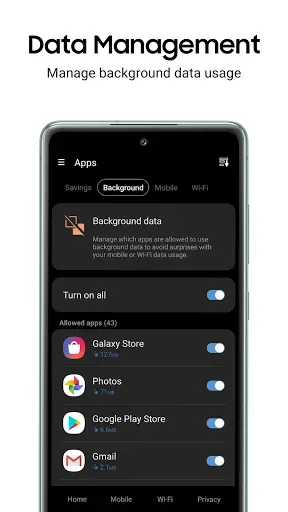 Скриншот 5 — Samsung Max VPN & Data Saver
