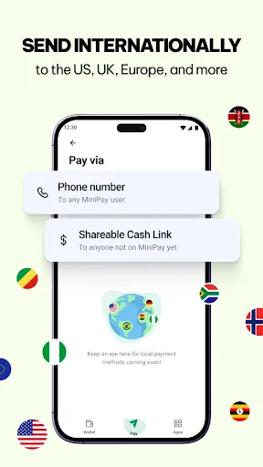 Скриншот 3 — MiniPay: Global Money Wallet