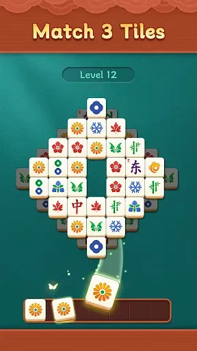 Скриншот 1 — Shanghai Tile: Mahjong Match