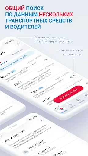 Скриншот 2 — Оплата штрафов без комиссии