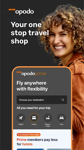 Скриншот 1 — Opodo: Flights, Hotels & Cars