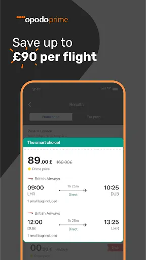 Скриншот 3 — Opodo: Flights, Hotels & Cars
