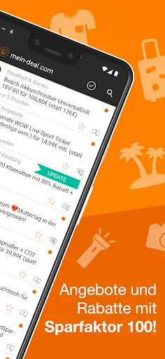 Скриншот 2 — Mein Deal - Schnäppchen-App