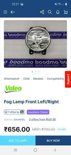 Скриншот 5 — boodmo - Spare Parts Expert