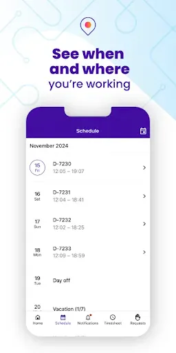 Скриншот 3 — Optibus Driver