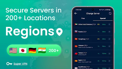 Скриншот 4 — VPN - быстрый безопасный ВПН